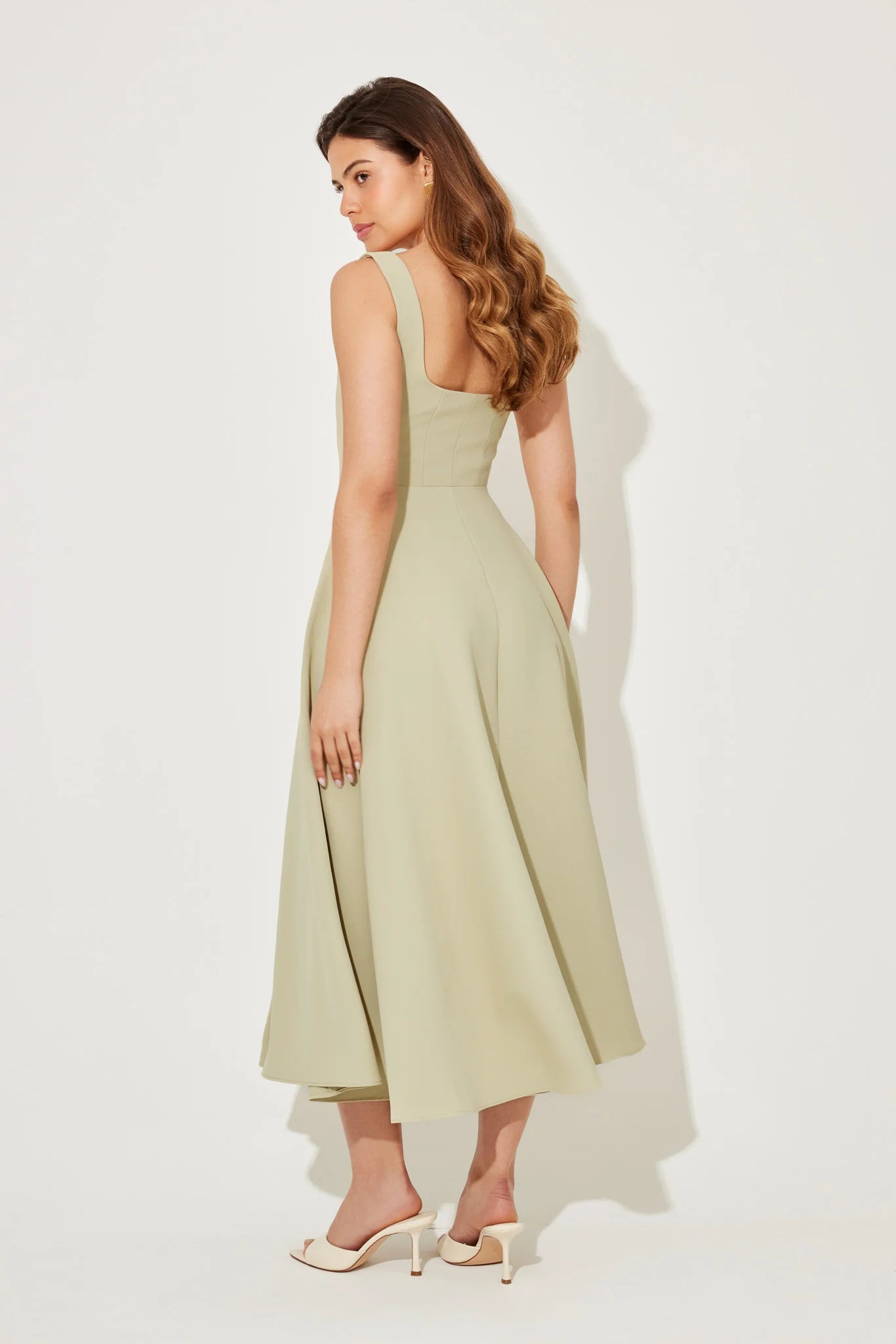 Serene Muse Midi Dress