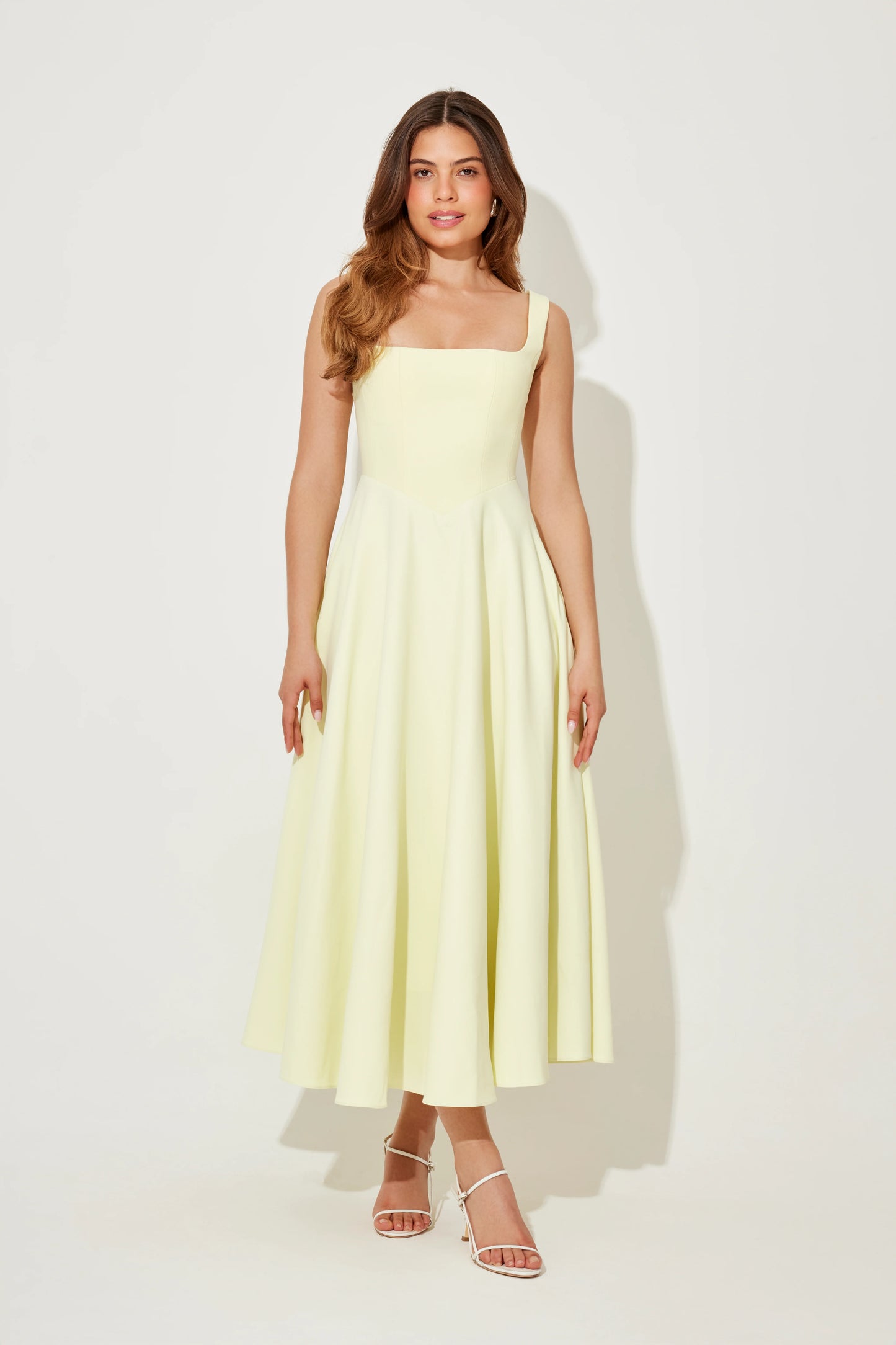 Serene Muse Midi Dress
