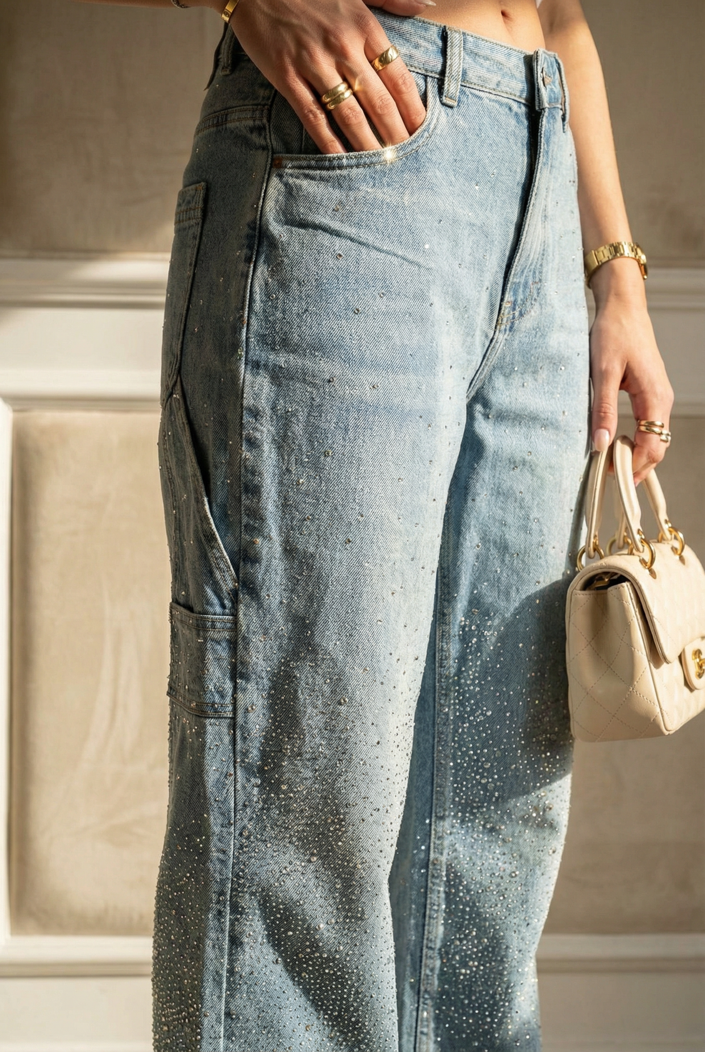 LUNA CARPENTER JEWEL JEANS