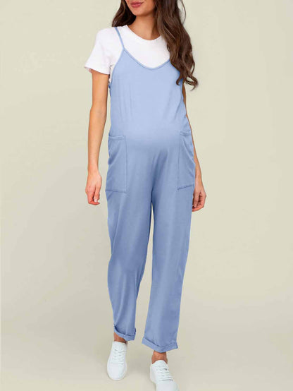SERENITY MATERNITY JUMPSUIT