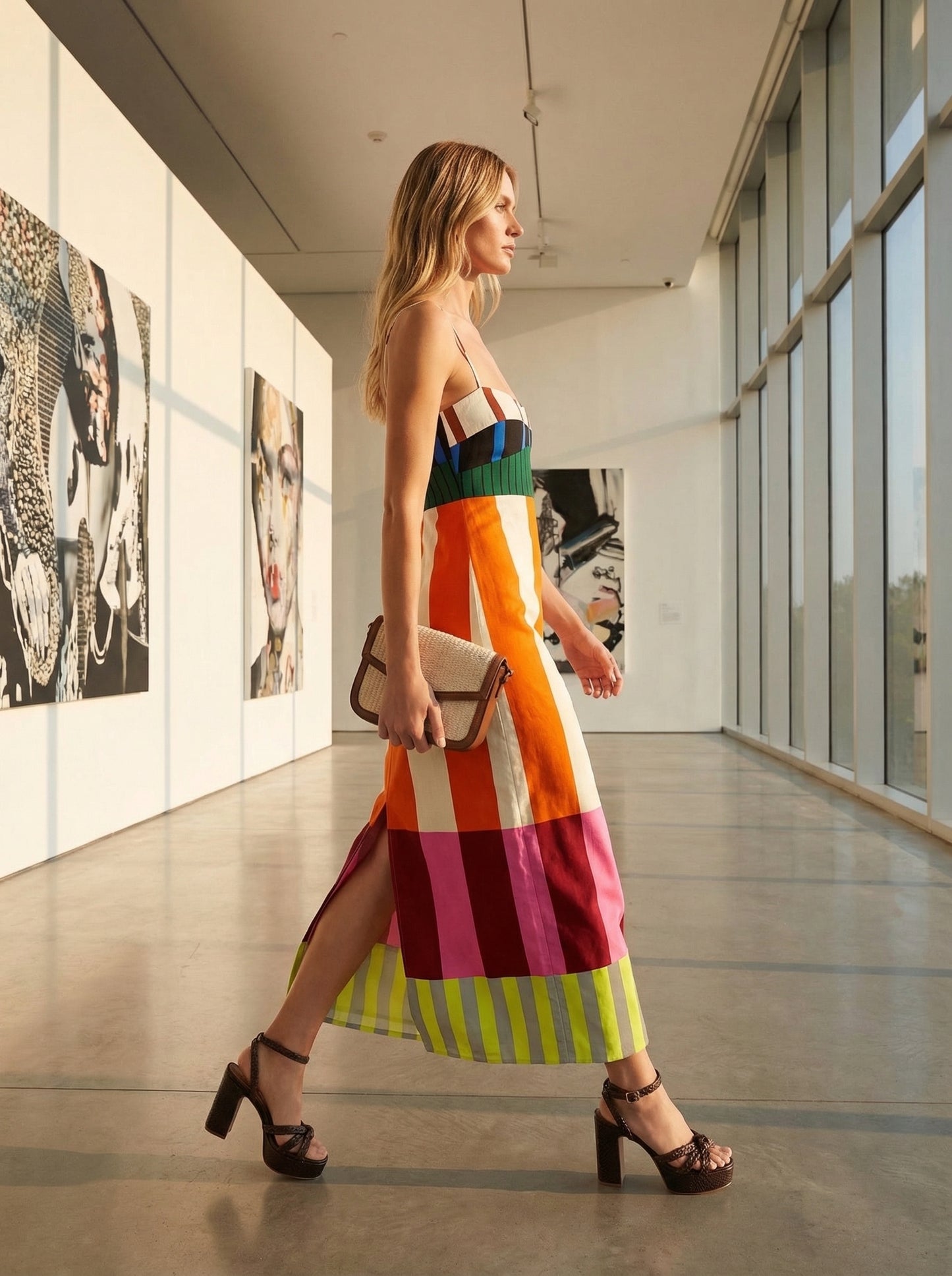 PALOMA MOSAIC MAXI DRESS