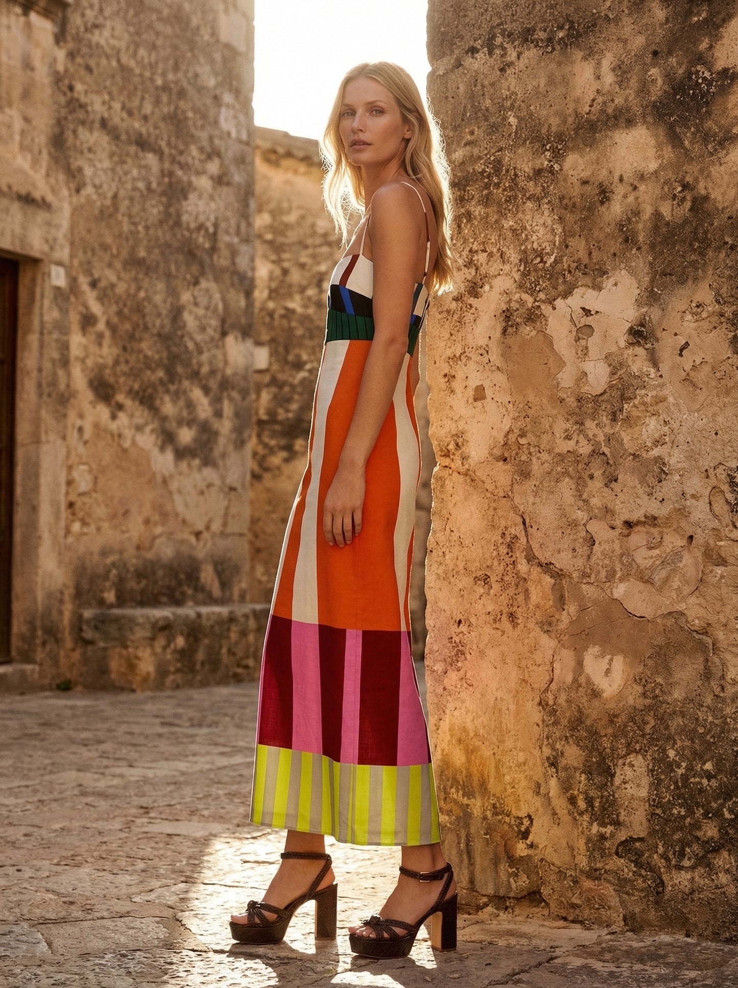 PALOMA MOSAIC MAXI DRESS
