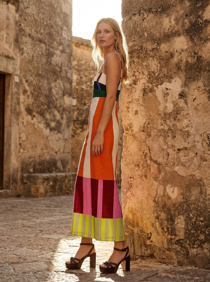 PALOMA MOSAIC MAXI DRESS