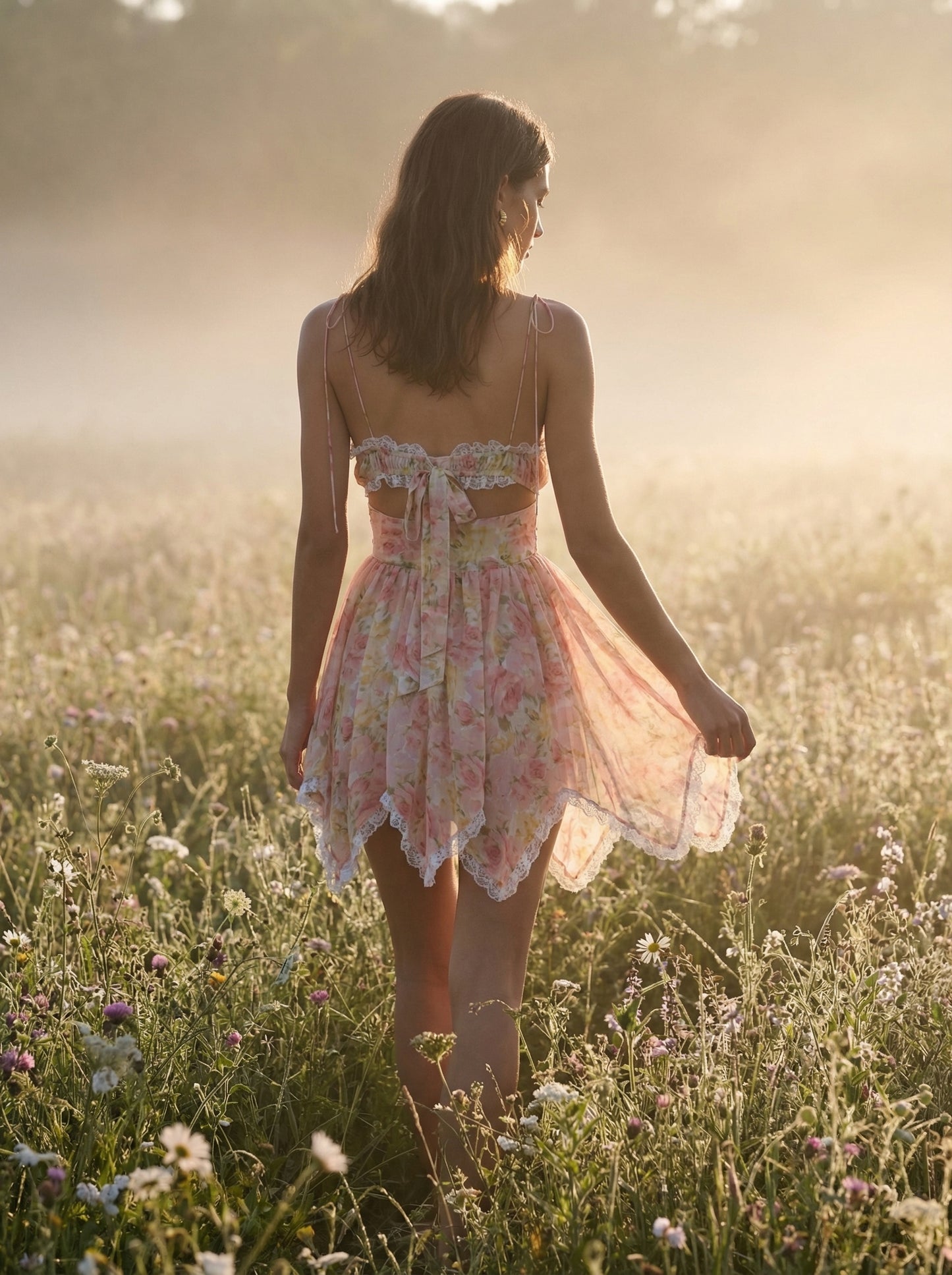 ROSALIE ASYMMETRY MINI DRESS