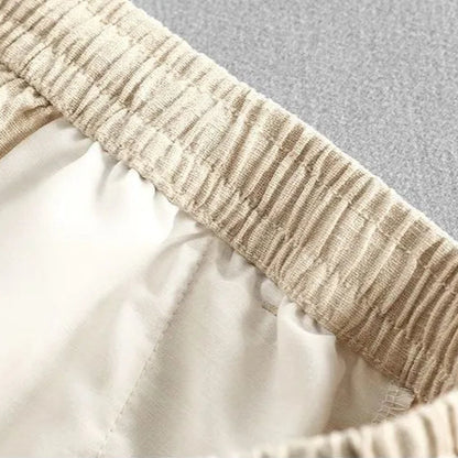 MARINA LINEN DRAWSTRING TROUSERS