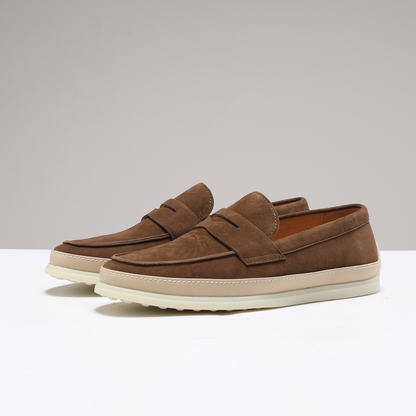 Men’s Suede Driving Loafers