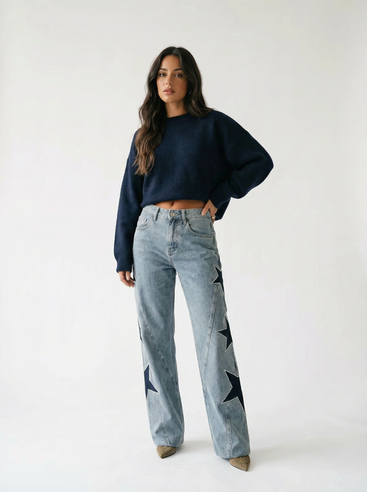 NOVA STRAIGHT-LEG JEANS