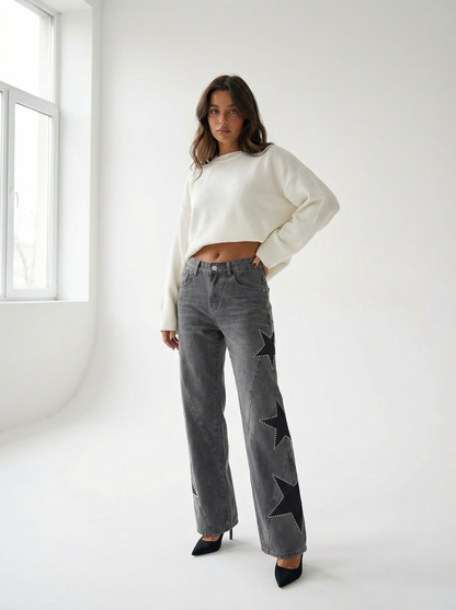 NOVA STRAIGHT-LEG JEANS