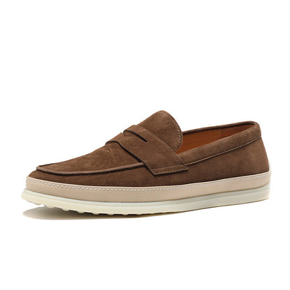 Men’s Suede Driving Loafers