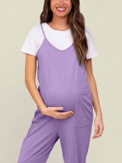 SERENITY MATERNITY JUMPSUIT