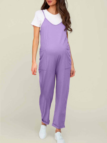 SERENITY MATERNITY JUMPSUIT