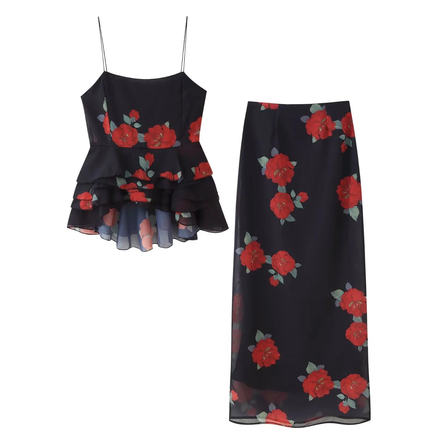 CELESTINE PRINTED SKIRT SET