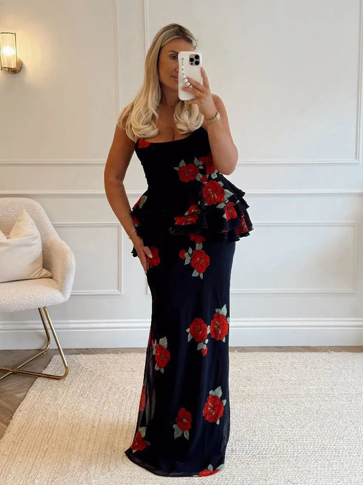 CELESTINE PRINTED SKIRT SET