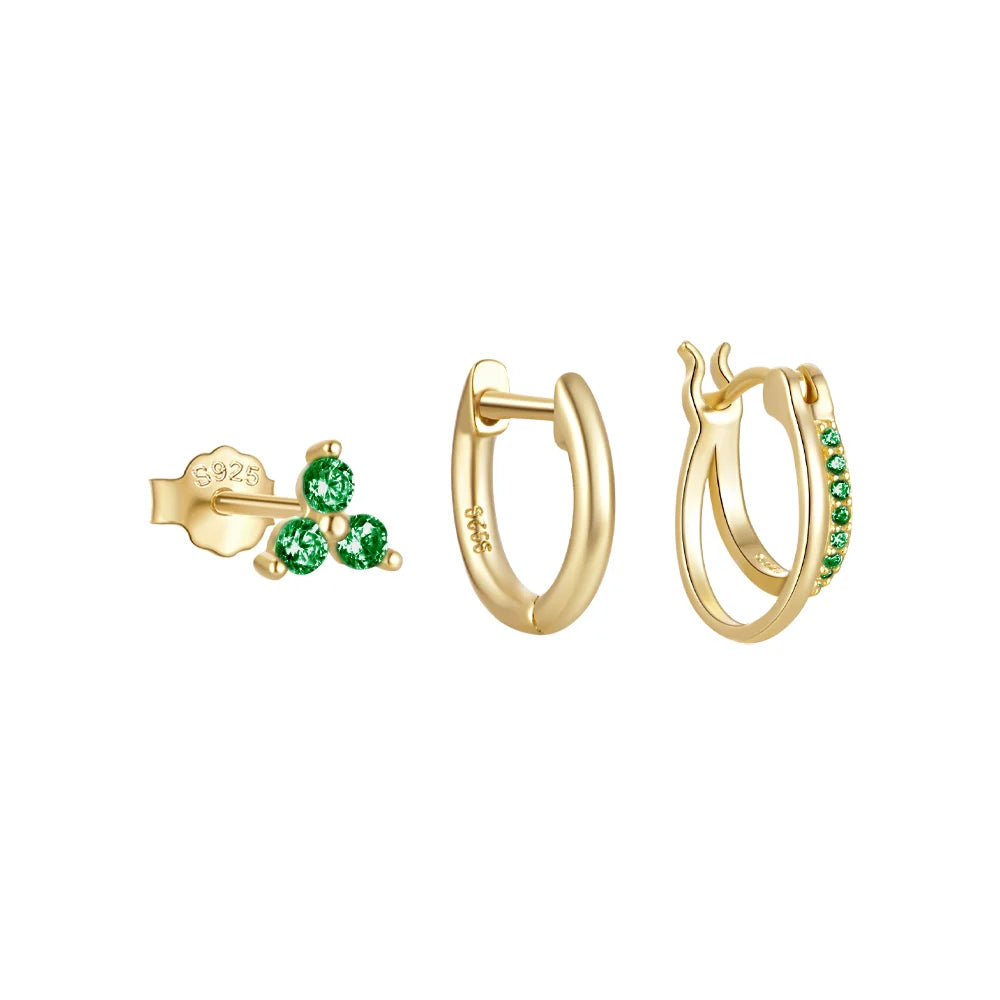 CELESTE EARRING TRIO SET