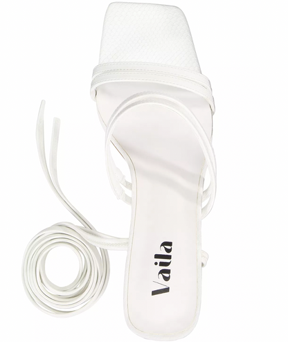 Ava Sandals White