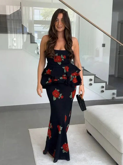 CELESTINE PRINTED SKIRT SET