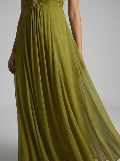 OLIVIA DRAPE MAXI DRESS