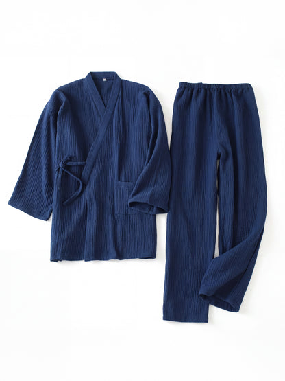 The Yoake Kimono Set — 100% Cotton Pajamas