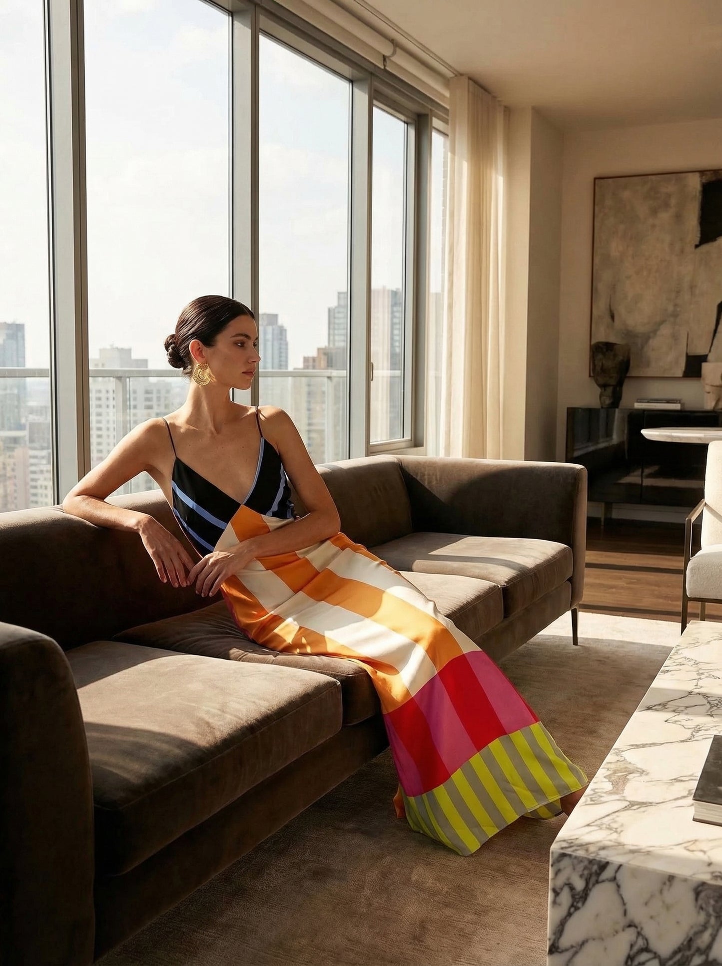 PALOMA MOSAIC MAXI DRESS