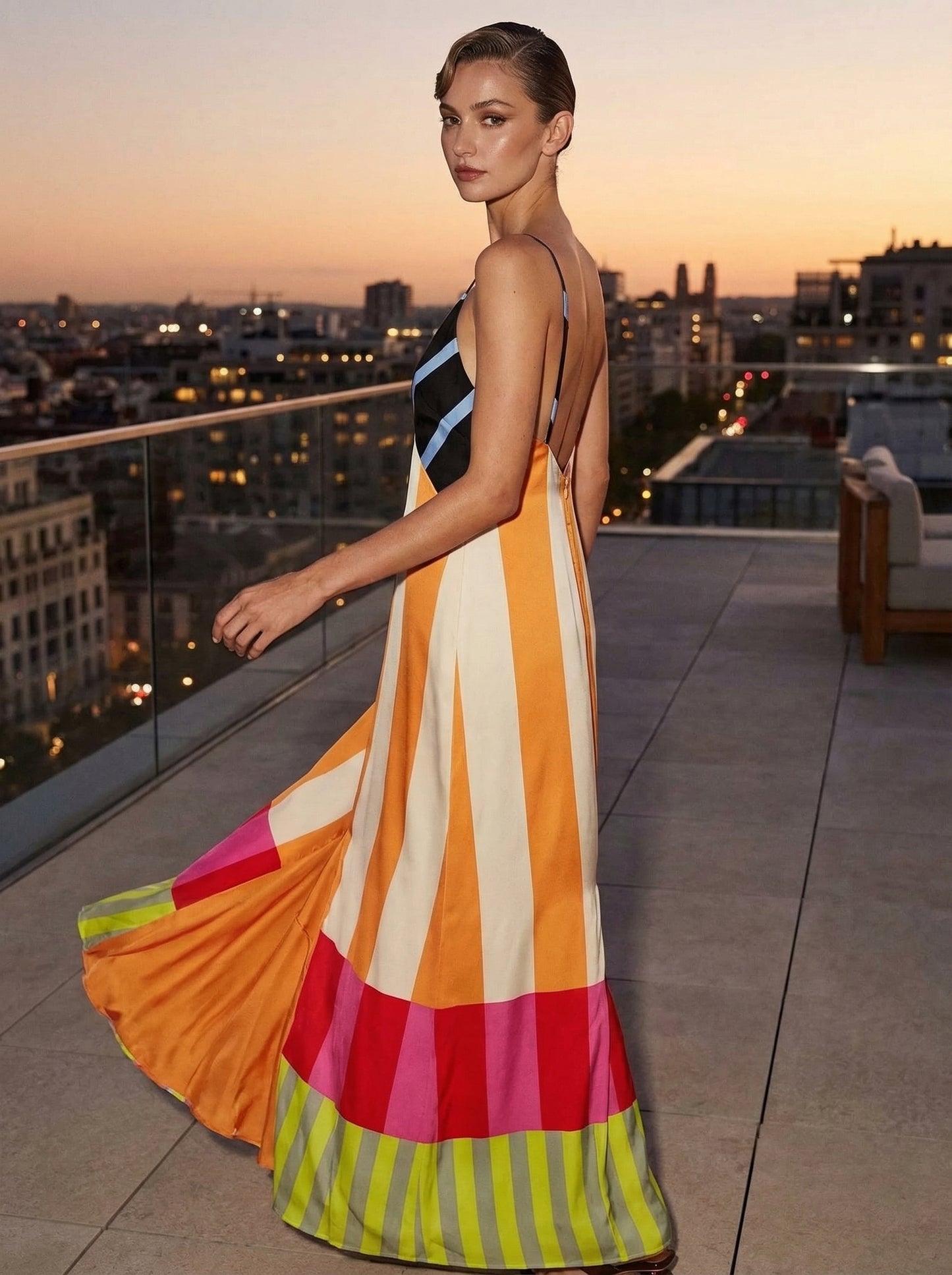 PALOMA MOSAIC MAXI DRESS