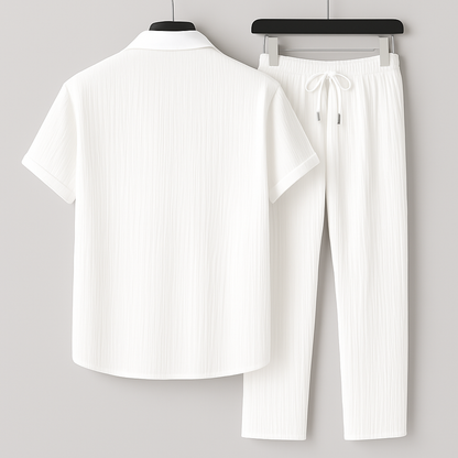 SIENNA LINEN BLEND TWO-PIECE SET