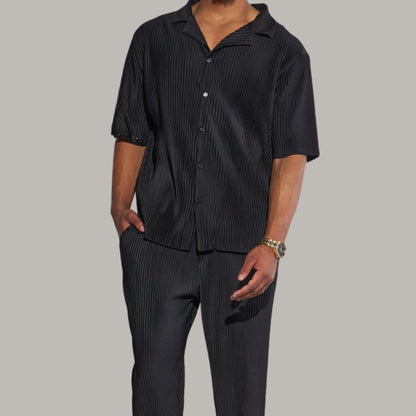 SIENNA LINEN BLEND TWO-PIECE SET
