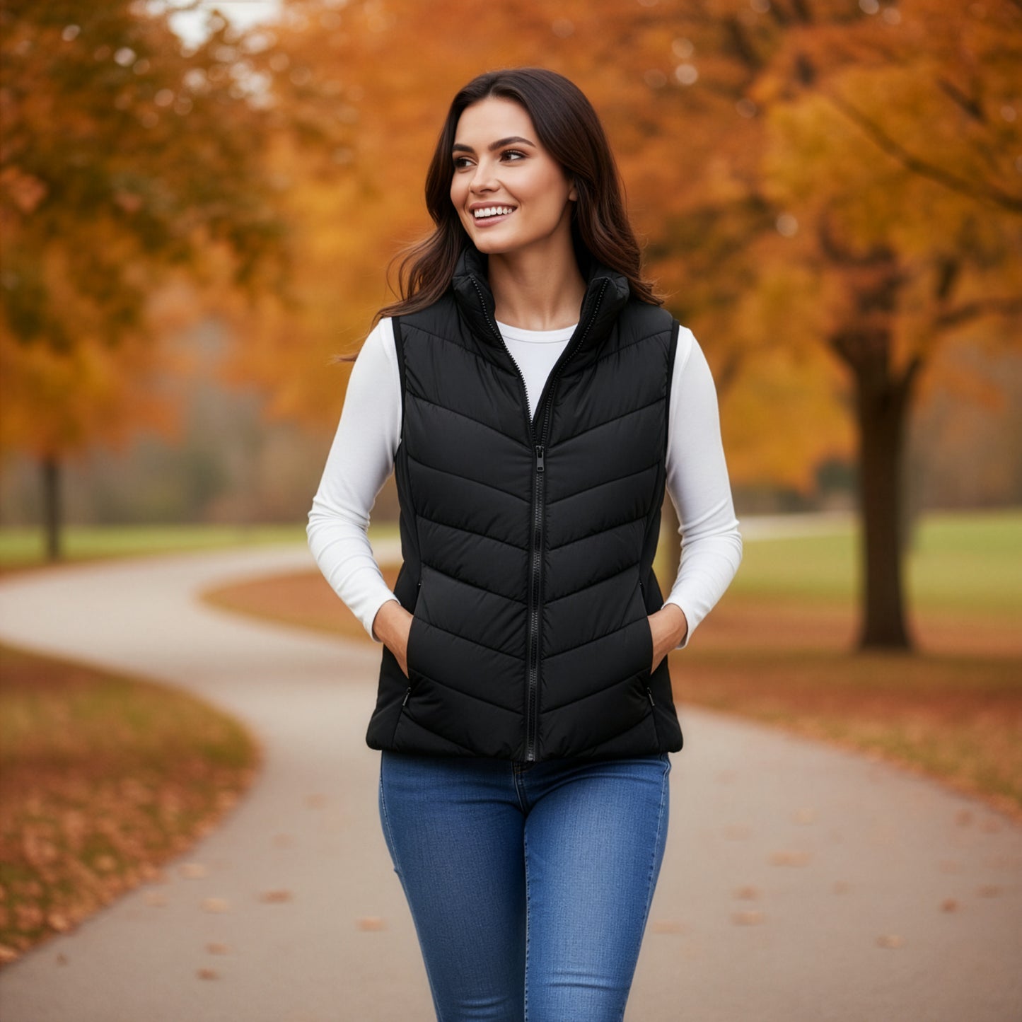 SLIMLINE INSULATED PUFFER VEST