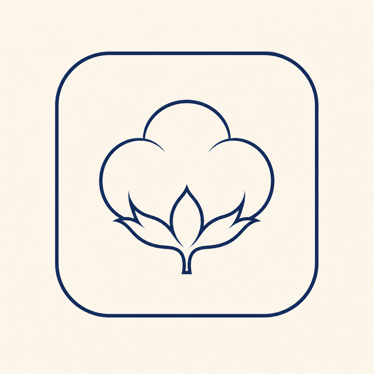 100 percent cotton icon