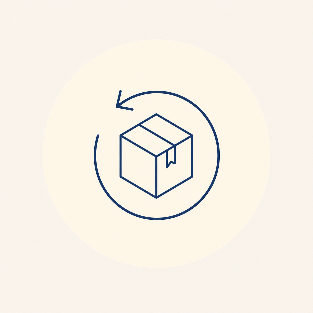 Free returns icon
